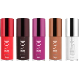 Set 5 Lip Oils Yuya Republic Cosmetics para Labios Hidratados y Voluminosos al Instante