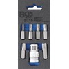 BGS 5016 | Screwdriver Bit Set | 10 mm (3/8") hex Drive | T-Star (for Torx) | 7 pcs.