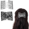 JEYORZY 2 x Magic Hair Comb with Elastic Beads and