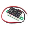 5pcs Voltage Meter 2 Wire 0.28 inch Mini Digital Voltmeter
