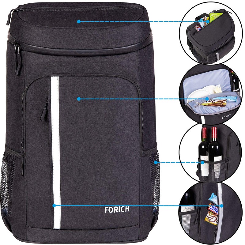 FORICH Backpack Cooler Leakproof Insulated Waterproof Backpack Cooler Bag, Lightweight