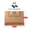Letusto LUU MANLIC Women's Shawl Wrap Embroidered Tassel Scarf, Premium