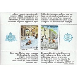 Prophila Collection San Marino Block12 (Complete Edition) Stamped 1989 Europe (Stamps for Collectors)