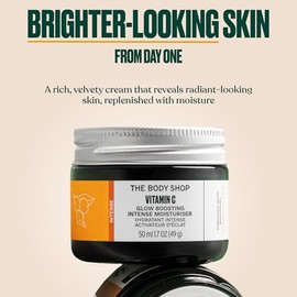 The Body Shop Vitamin C Glow Boosting Moisturiser for Unisex Moisturizer 1.7 oz