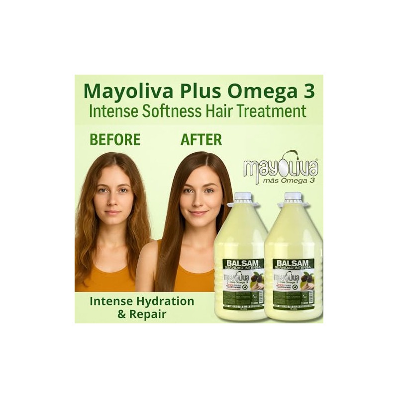 Balsam Mayoliva with Omega 3 – Deep Repair Hair Treatment