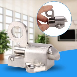 MAGT Window Lock, Zinc Alloy Door Lock Safety Ring Spring Bounce Window Latch Door Bolt Window Lock Burglary Protection