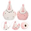 Garneck 2pcs Ceramic Chicken Salt and Pepper Shaker Set, Easter