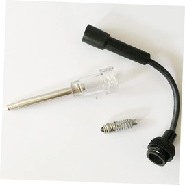 Outanaya 2Pcs Spark Tester Tool for Ignition Coil Diagnostics Inline Engine Ignition Tester with Two Holes for Automotive Car and Lawnmower Systems Quick Easy Troubleshooting