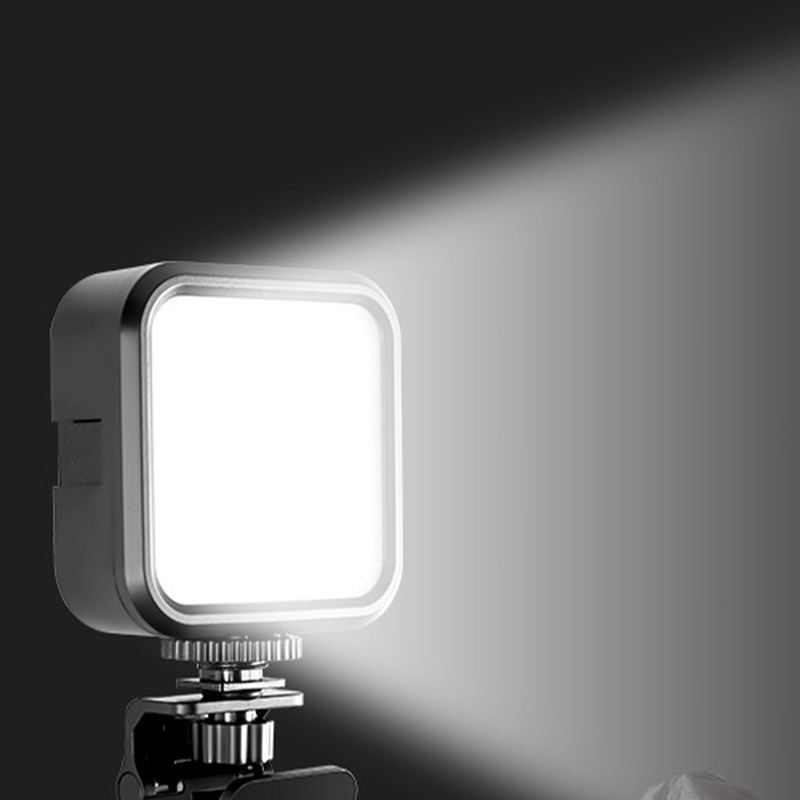 RGB Video Lights 2500K‑9000K Dimmable LED Camera Light Portable RechargeablePhotography