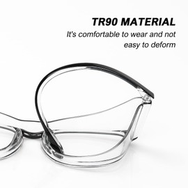 Safety Glasses for Women Men, 2Pack Safety Goggles Anti Fog, UV Protection Blue Light Blocking glasses Protective Eyewear