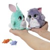 furReal Fuzzalots Kitty and Bunny Color Change Interactive Feeding Toy,