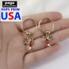Rinhoo Unique Red Hummingbird Earrings Stud Hoop Drop Dangle Women
