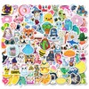 100 Pcs Animal Stickers, Cute Cartoon Stickers for Water Bottles