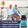 NEW AGE NEW AGE Omega 3 Fish Oil Supplement -