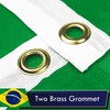 G128 Brazil Brazilian Flag | 3x5 Ft | LiteWeave Series