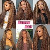 ACIWP Deep Wave Lace Front Wigs Human Hair 13x6 HD