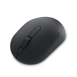 Dell MS355 Silent Mouse - Programmable scroll wheel, Secure dual-mode connectivity, Adjustable DPI, Adjustable polling rate upto 250Hz, Ambidextrous, Low battery LED indicator, 3-Year warranty - Black