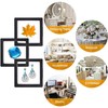 HAOBIN Floating Frame Display Holder Coin Display Box Floating Frame