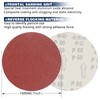Sruhrak 180mm Sanding Discs 10 X 40/60/80/120/240 Mixed Grit Sanding
