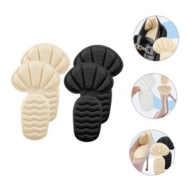 Ipetboom 3sets Heel Inserts Heel Cushion Liners T-shaped Pads Comfortable Practical for Outdoor Use 2pairs*3