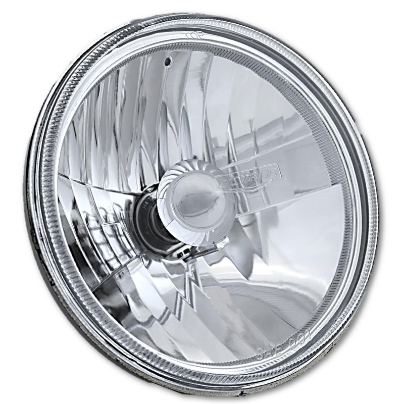 Octane Lighting 7" Halogen 6V Crystal Clear Headlight Headlamp Light