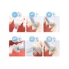 1 juego de mini moldes de ortodoncia dental, kit de