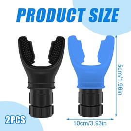 XPEX Pack of 2 Breathing Trainer, Lung Trainer, Sport, Breathing Training Device for Lung Capacity, Breathing Exercises Trainer with Adjustable Resistances to Increase Breathing Endurance