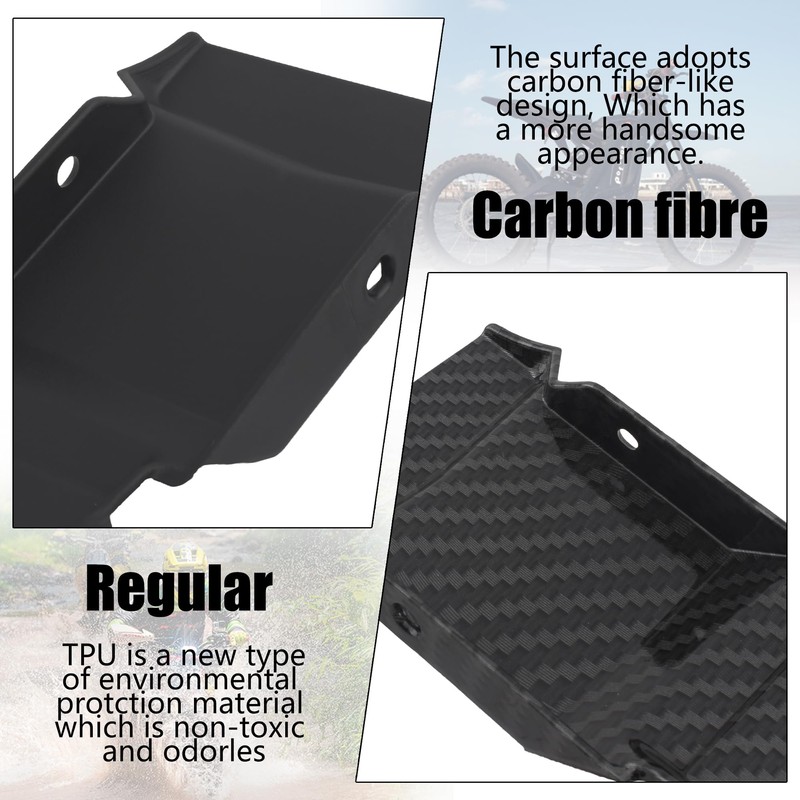 Motorcycle Surron Rear Seat Mudguard,Plastic Electric Dirt Bike Back Mud