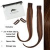 Fringe Clip in Hair Extensions - 100% Remy Human Hair