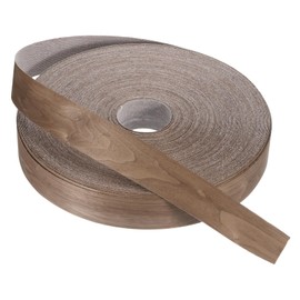 PATIKIL Walnut Edge Banding, 2 Inch x 250 ft Wood Veneer Tape Pre-glued Flexible Plywood Edge Banding with Hot Melt Adhesive for Furniture Restoration