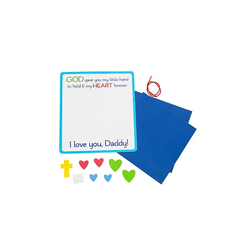 Fun Express Religious Father’s Day Handprint Poem Craft Kit, Makes