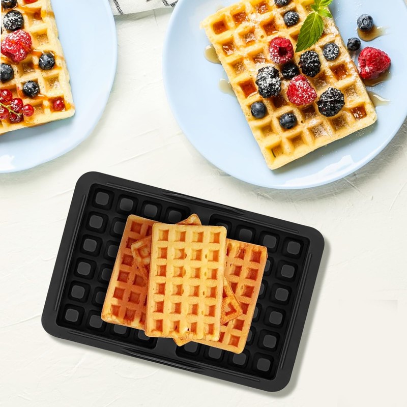 Waffle Insert Hot Air Fryer Accessories, Pack of 2 Waffle