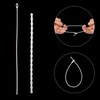 Boao Christmas Clear Banisters Ties 10 Inch Reusable Holiday Garland