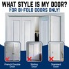 (2- Pack) - Safety Innovations Bi-fold Door Lock - Closet