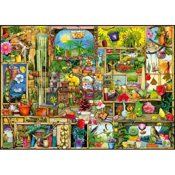 Ravensburger The Gardener's Cupboard 1000 Piece Jigsaw Puzzle for Adults – Every Piece is Unique, Softclick Technology Means Pieces Fit Together Perfectly