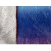 Superweicher Fleece-Stoff, Regenbogen-Ombre, 1/2 m