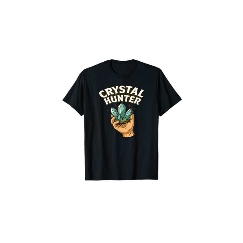 Crystal Hunting Rockhounding Hobby Mineral Collector Gift T-Shirt