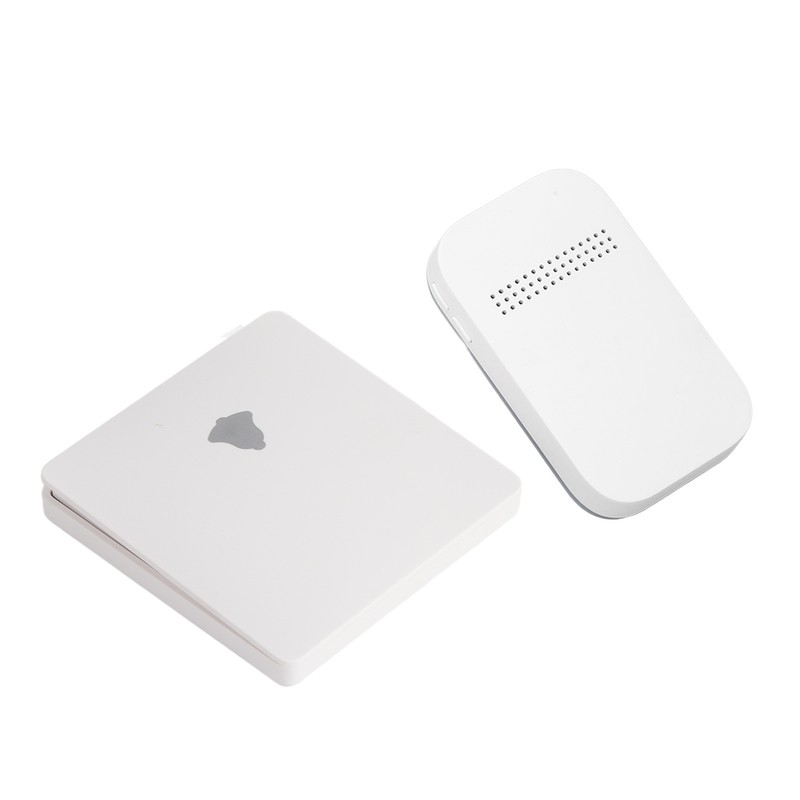 Wireless Doorbell Battery Free 86 Switch Plate 433MHz IP68 Waterproof