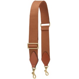 BMBMLV Purse Strap Replacement Crossbody Wide Shoulder Strap Adjustable Canvas Straps Handbag Strap Replacement Belts (purse strap-Brown)