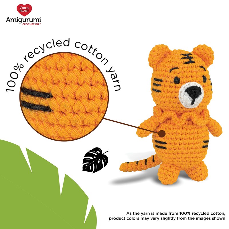 Red Heart Amigurumi Ralph The Tiger Kit
