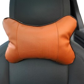 seizar Neck Pad Car Cushion Headrest Car Neck Pillow for Driving Travel, Sleeping in Car, Driving, Car Interior Pillow, Car Cushion (Brown)