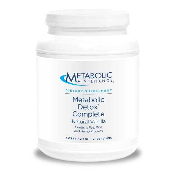 Metabolic Maintenance Metabolic Detox Complete 1.05 Kg/2.3 lbs Vanilla Flavor