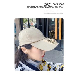 USB Charging Fan Cap Unisex Summer Fit Cap with Cooling Fan, Sun Protection Hat for Casual Outdoor Sport, Golf,Baseball, A03#light Khaki, One Size