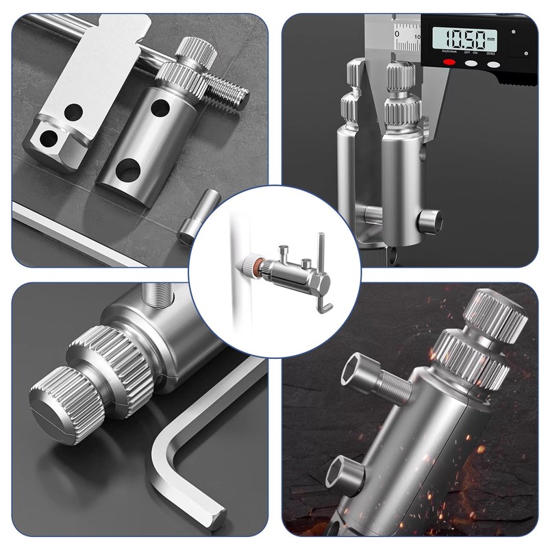 Screw Extractor, Screw Extractor for Removing Pipe Breakage Screws, Left