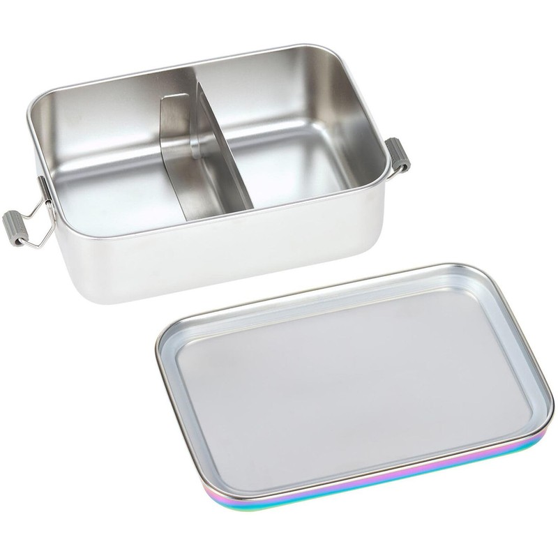 Lässig Bold Lunch Box Stainless Steel Rainbow