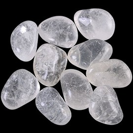 Bag Of 10 Small Quartz Tumble Stones