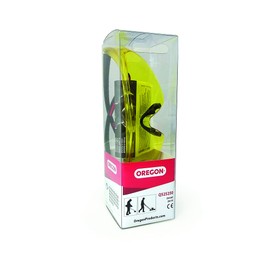 Oregon Q525250 Safety Glasses with Protection Against Impact (EN166) and UV Filter (EN170), Yellow