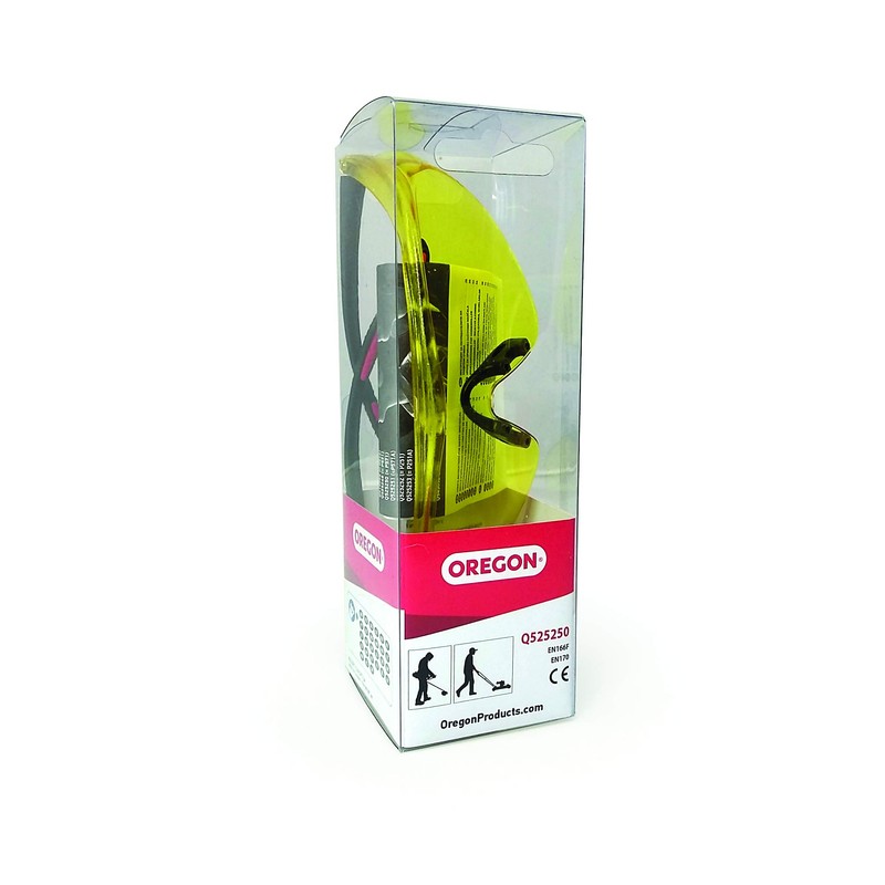 Oregon Q525250 Safety Glasses with Protection Against Impact (EN166) and