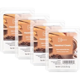Mainstays Scented Wax Cubes 1.25oz 4-Pack (Hazelnut Cream)