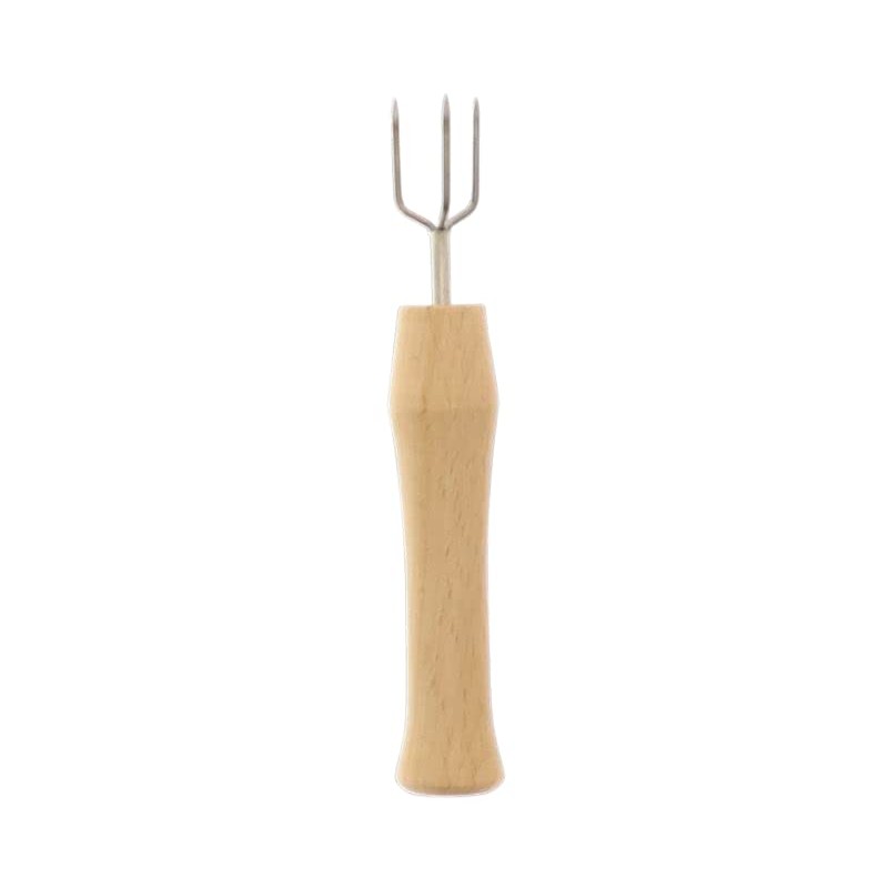 Teemando® 2 x jacket potato fork, holder for jacket potato